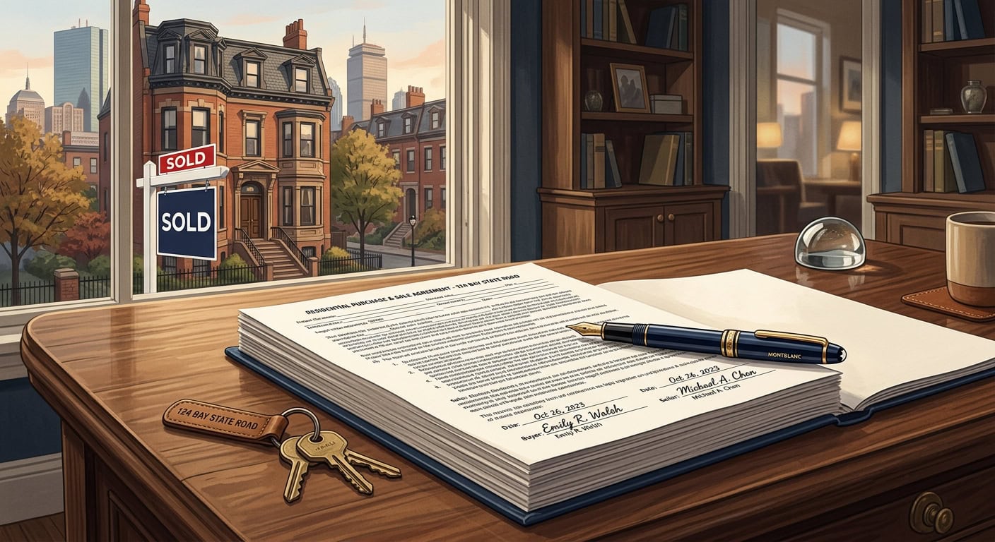 The Massachusetts Purchase and Sale Agreement: What Boston Home Sellers Need to Know